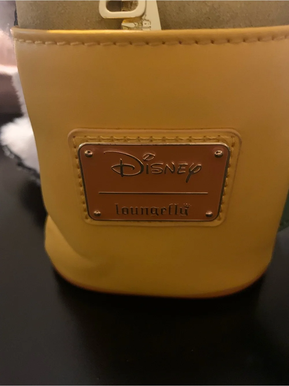 Disney Lounge-fly Yellow & Green Dopey Character Kids Backpack